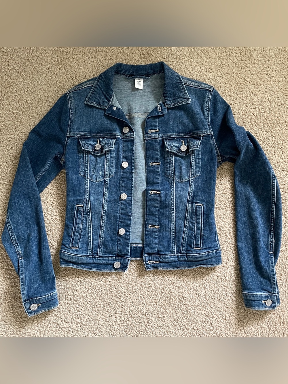 H&M &Denim Jacket Size 2
